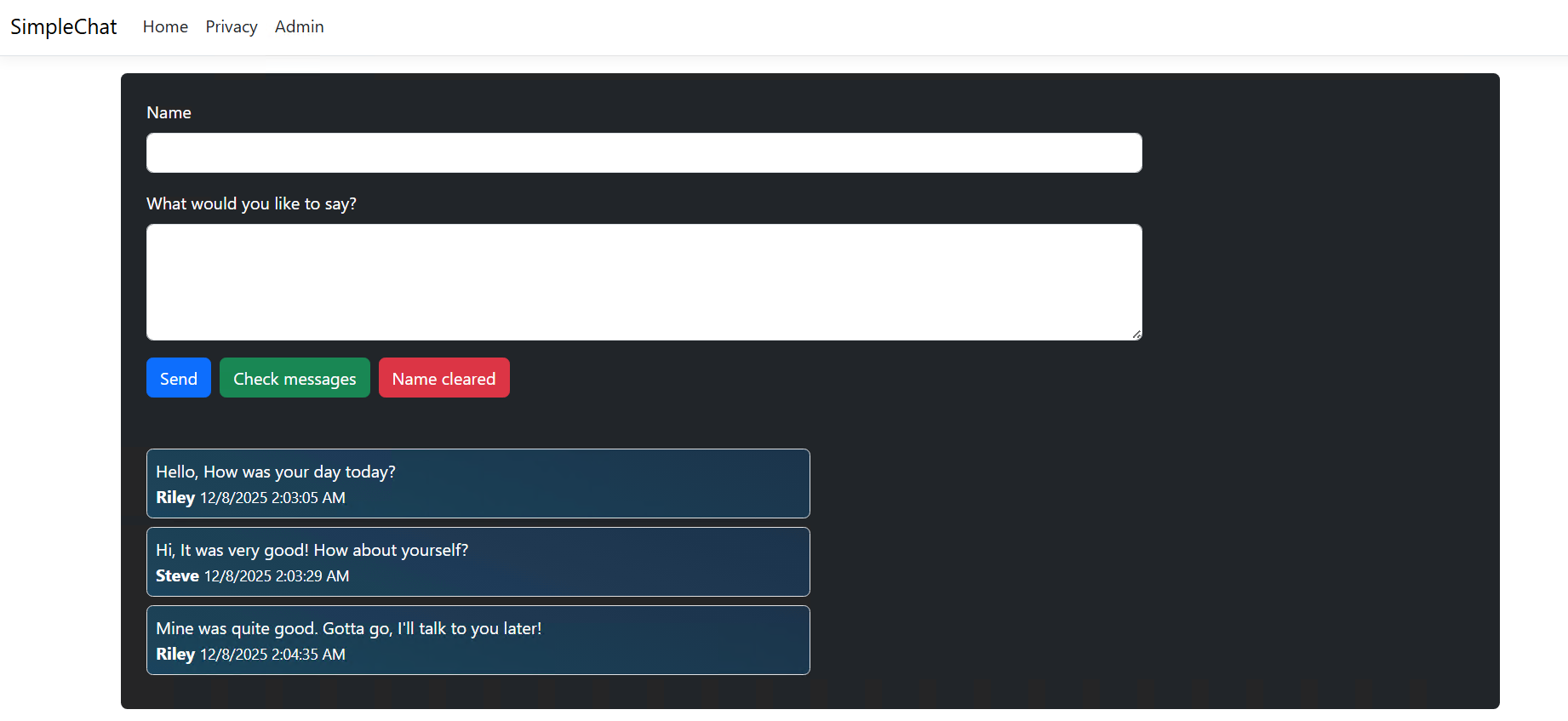 Simple Chat